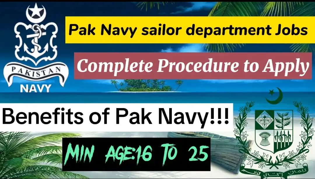 Join Pak Navy as Sailor