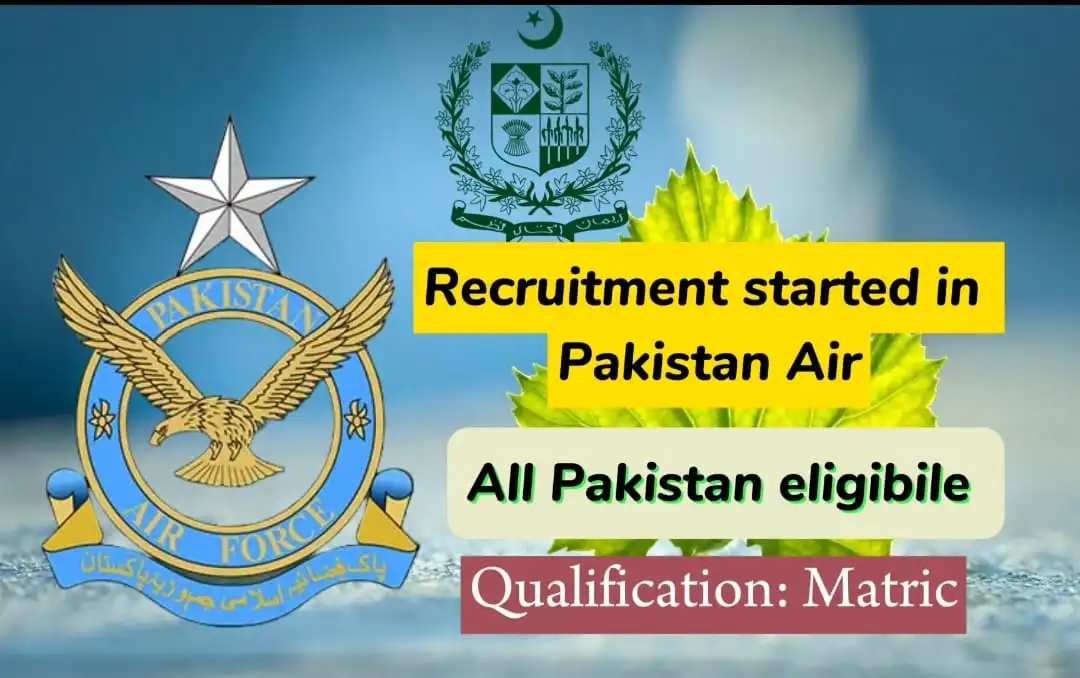 PAF Jobs 2024as Airman