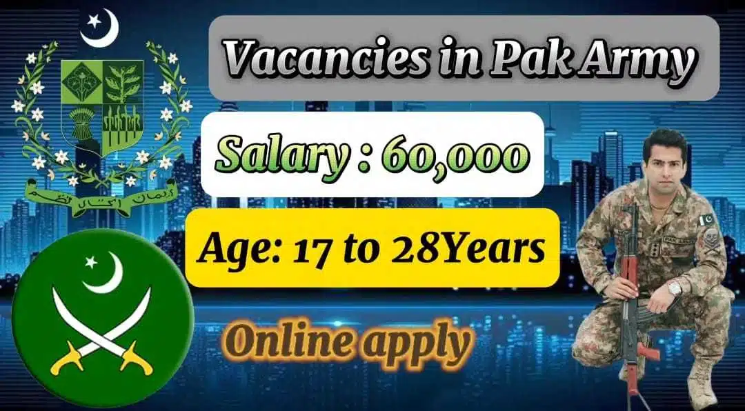 Pak Army Soldier Jobs 2024