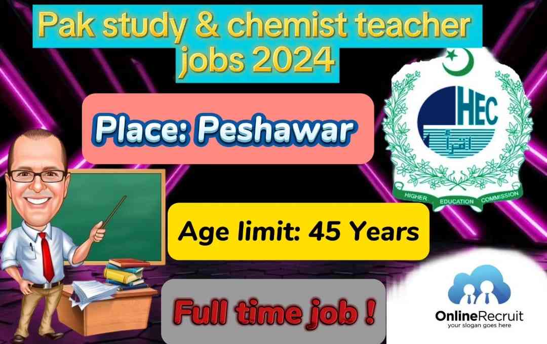 Chemistry Teacher & Pak Study Teacher