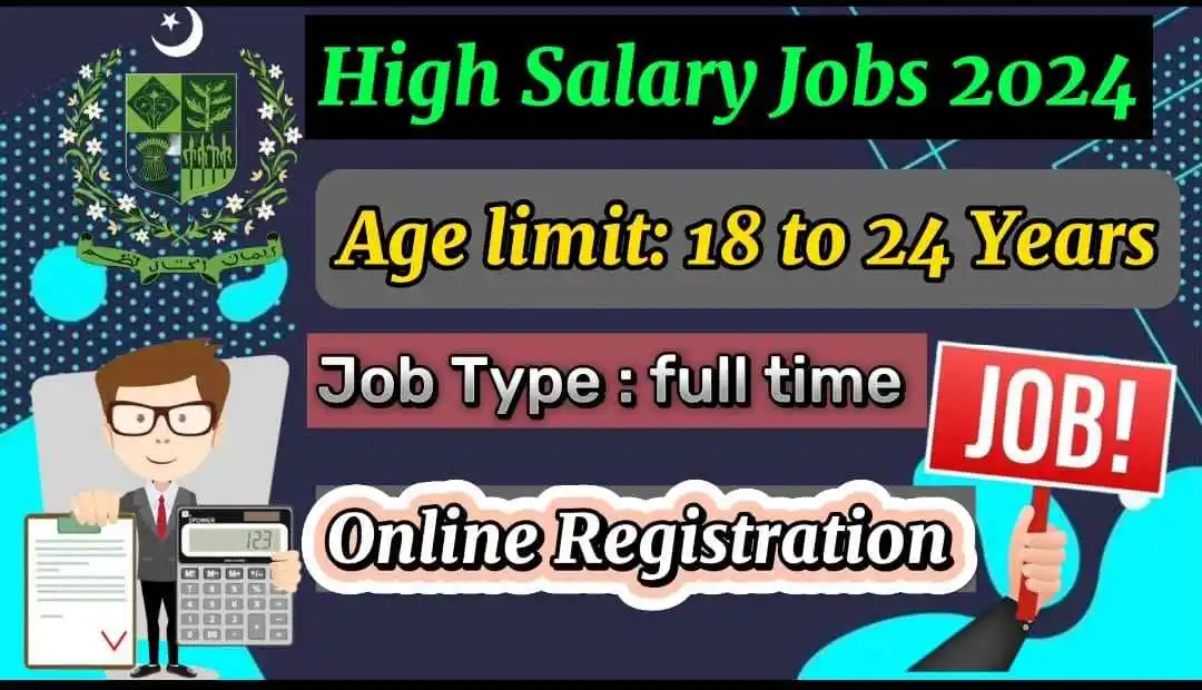 New Jobs In Pakistan With High Salary