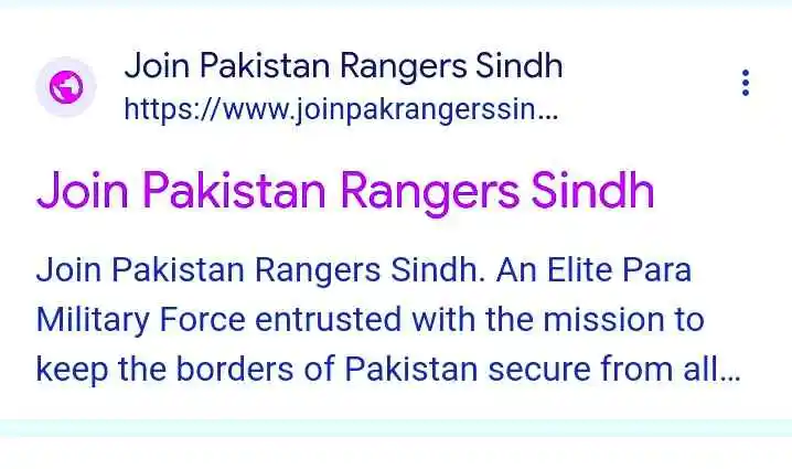 Sindh Rangers Foundation